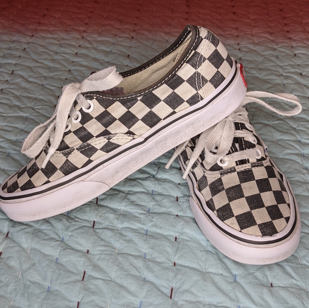Checkered Vans